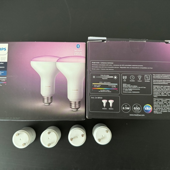 2nd - Philips Hue Flood Light BR30 E26 Color 2 Pack - Picture 2 of 2